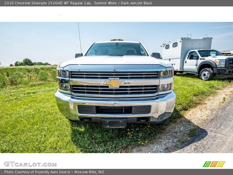 Summit White / Dark Ash/Jet Black 2016 Chevrolet Silverado 2500HD WT Regular Cab