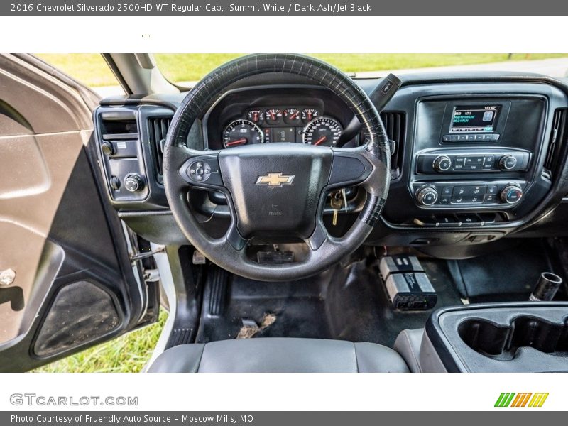 Summit White / Dark Ash/Jet Black 2016 Chevrolet Silverado 2500HD WT Regular Cab