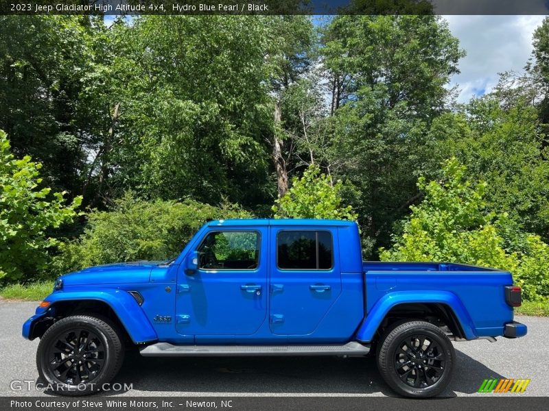 Hydro Blue Pearl / Black 2023 Jeep Gladiator High Altitude 4x4