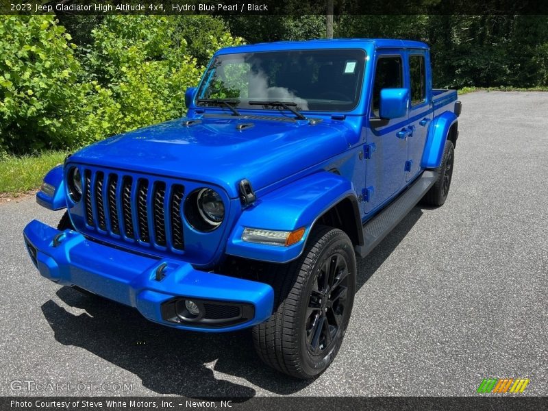 Hydro Blue Pearl / Black 2023 Jeep Gladiator High Altitude 4x4