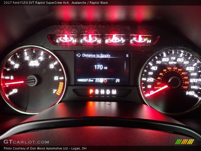 Avalanche / Raptor Black 2017 Ford F150 SVT Raptor SuperCrew 4x4