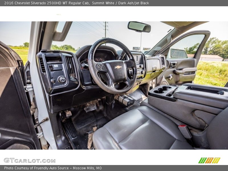 Summit White / Dark Ash/Jet Black 2016 Chevrolet Silverado 2500HD WT Regular Cab
