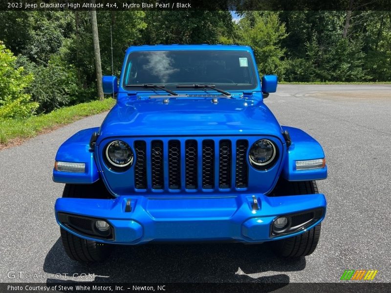 Hydro Blue Pearl / Black 2023 Jeep Gladiator High Altitude 4x4