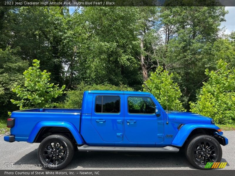 Hydro Blue Pearl / Black 2023 Jeep Gladiator High Altitude 4x4