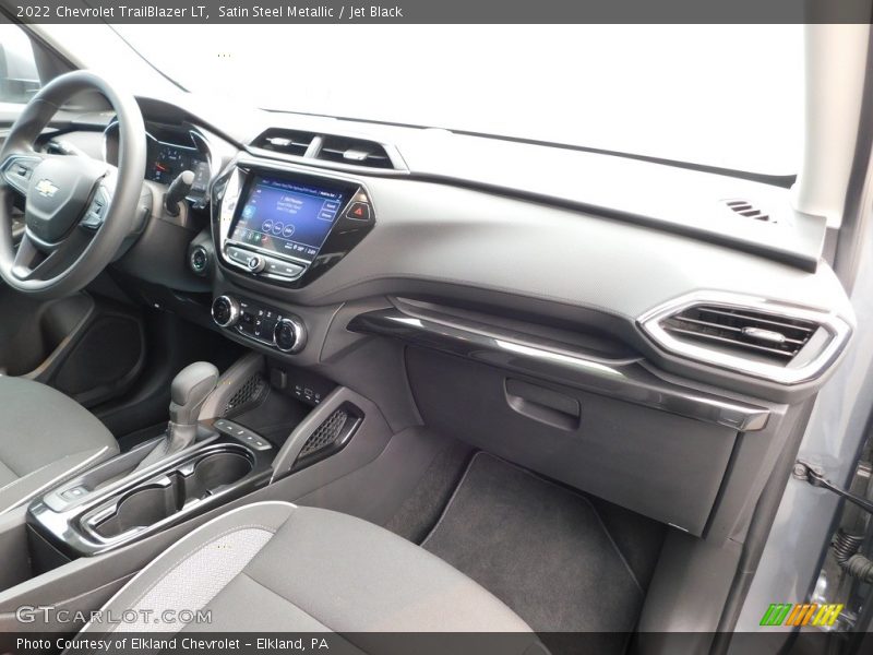 Satin Steel Metallic / Jet Black 2022 Chevrolet TrailBlazer LT