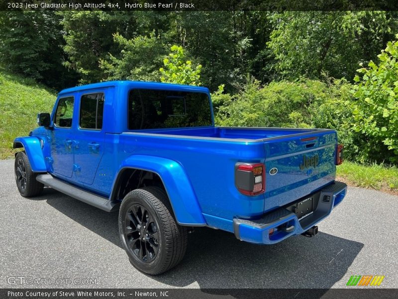 Hydro Blue Pearl / Black 2023 Jeep Gladiator High Altitude 4x4