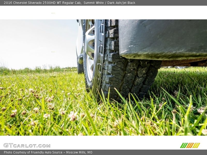 Summit White / Dark Ash/Jet Black 2016 Chevrolet Silverado 2500HD WT Regular Cab