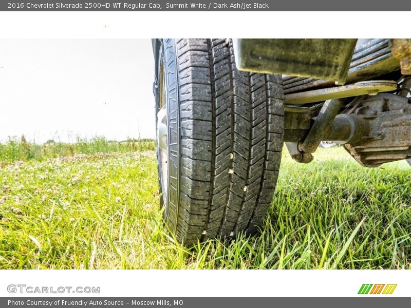 Summit White / Dark Ash/Jet Black 2016 Chevrolet Silverado 2500HD WT Regular Cab