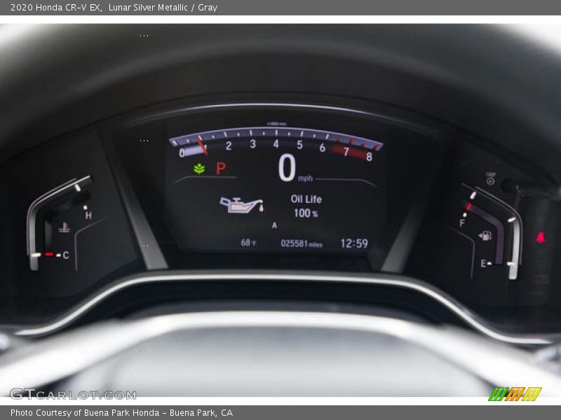 Lunar Silver Metallic / Gray 2020 Honda CR-V EX