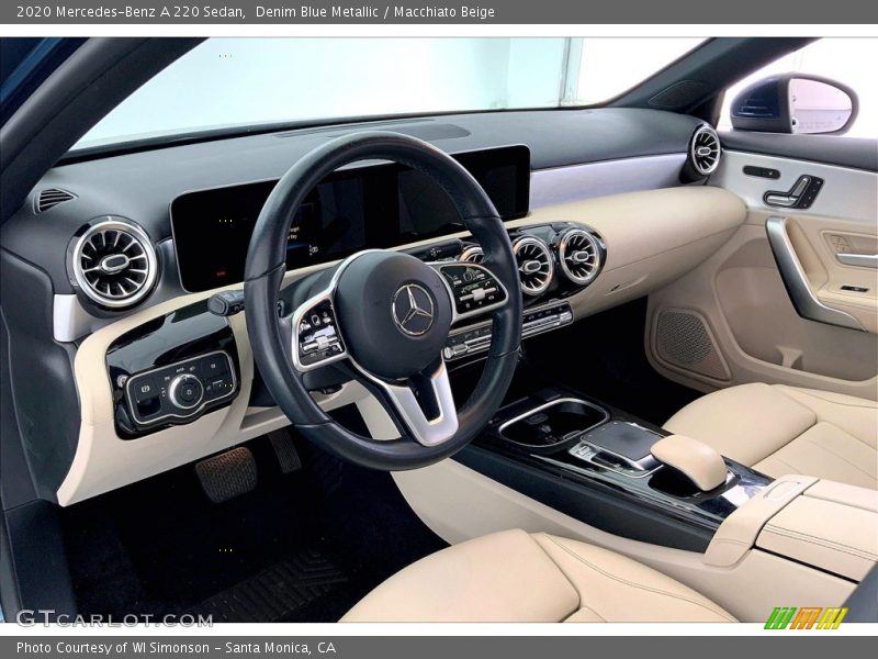  2020 A 220 Sedan Macchiato Beige Interior