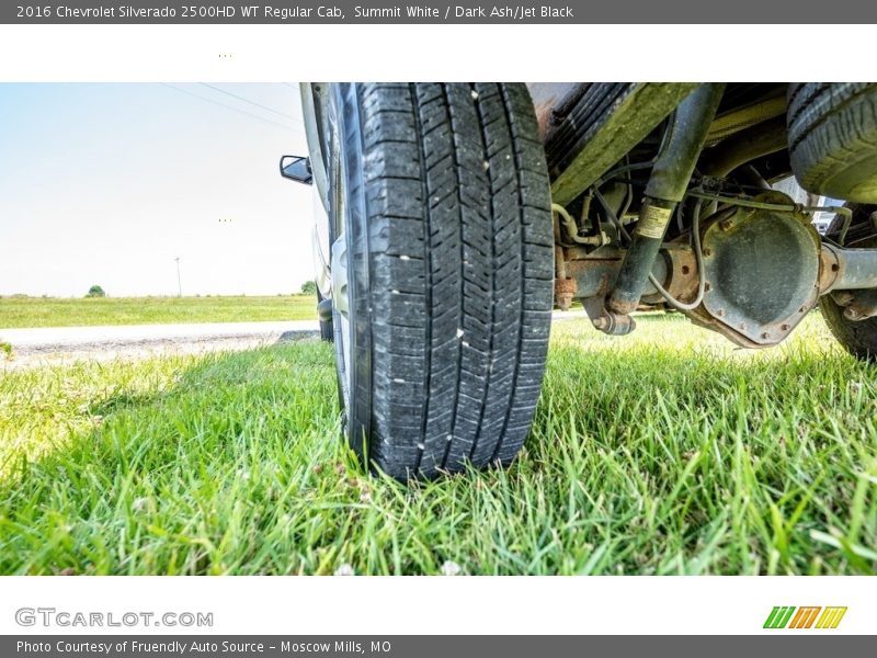 Summit White / Dark Ash/Jet Black 2016 Chevrolet Silverado 2500HD WT Regular Cab