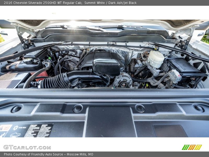 Summit White / Dark Ash/Jet Black 2016 Chevrolet Silverado 2500HD WT Regular Cab