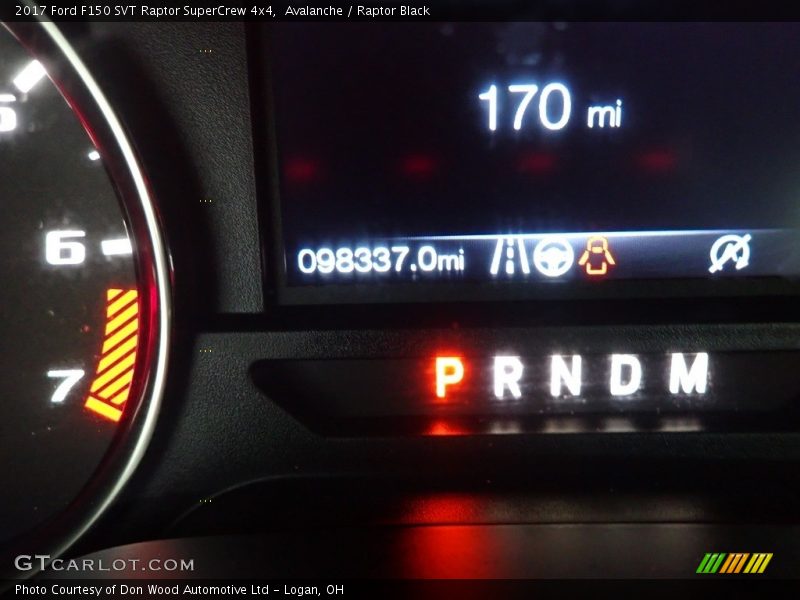 Avalanche / Raptor Black 2017 Ford F150 SVT Raptor SuperCrew 4x4