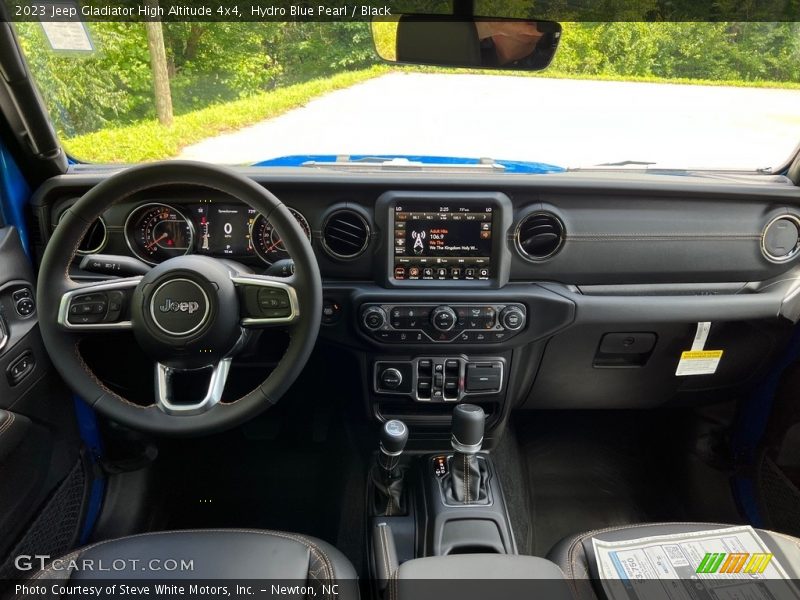 Hydro Blue Pearl / Black 2023 Jeep Gladiator High Altitude 4x4