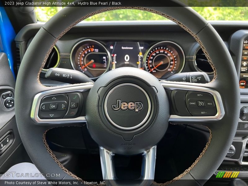 Hydro Blue Pearl / Black 2023 Jeep Gladiator High Altitude 4x4