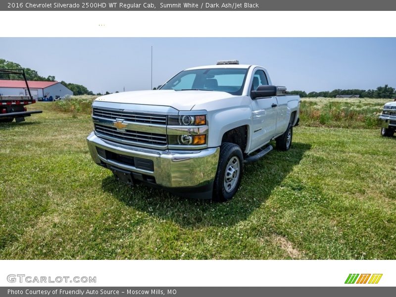 Front 3/4 View of 2016 Silverado 2500HD WT Regular Cab