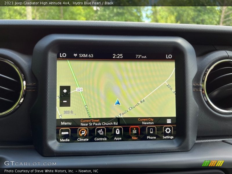 Hydro Blue Pearl / Black 2023 Jeep Gladiator High Altitude 4x4