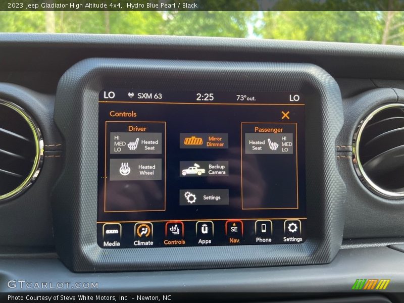 Hydro Blue Pearl / Black 2023 Jeep Gladiator High Altitude 4x4