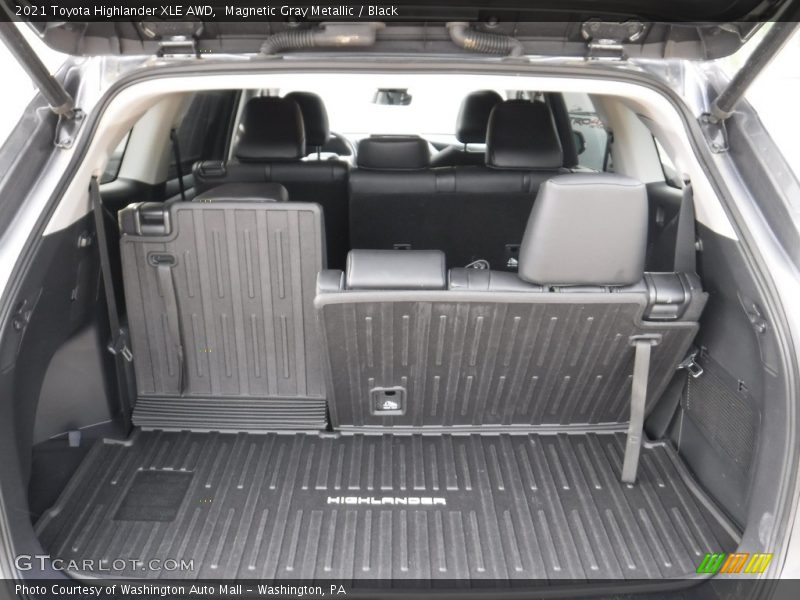 Magnetic Gray Metallic / Black 2021 Toyota Highlander XLE AWD