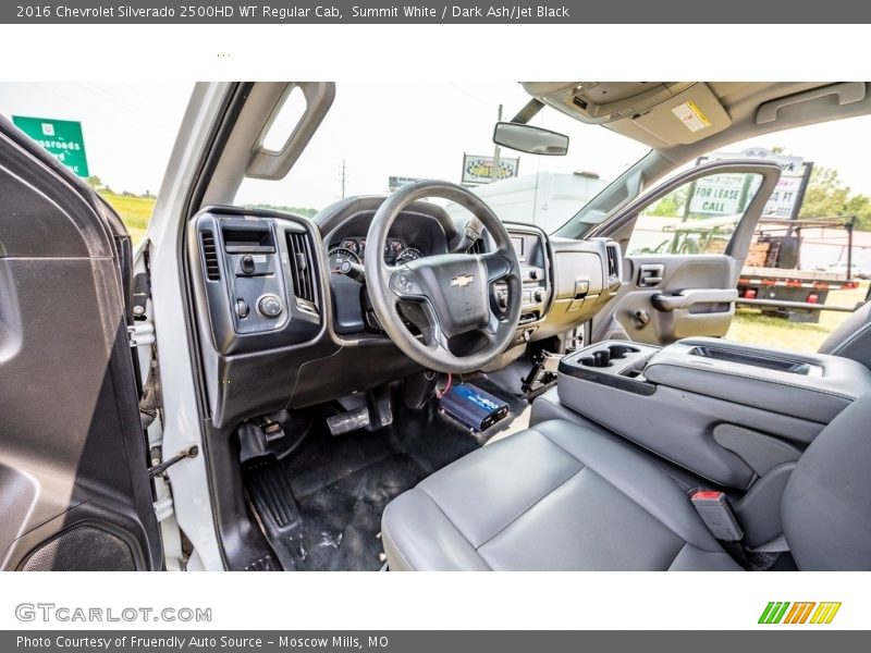  2016 Silverado 2500HD WT Regular Cab Dark Ash/Jet Black Interior