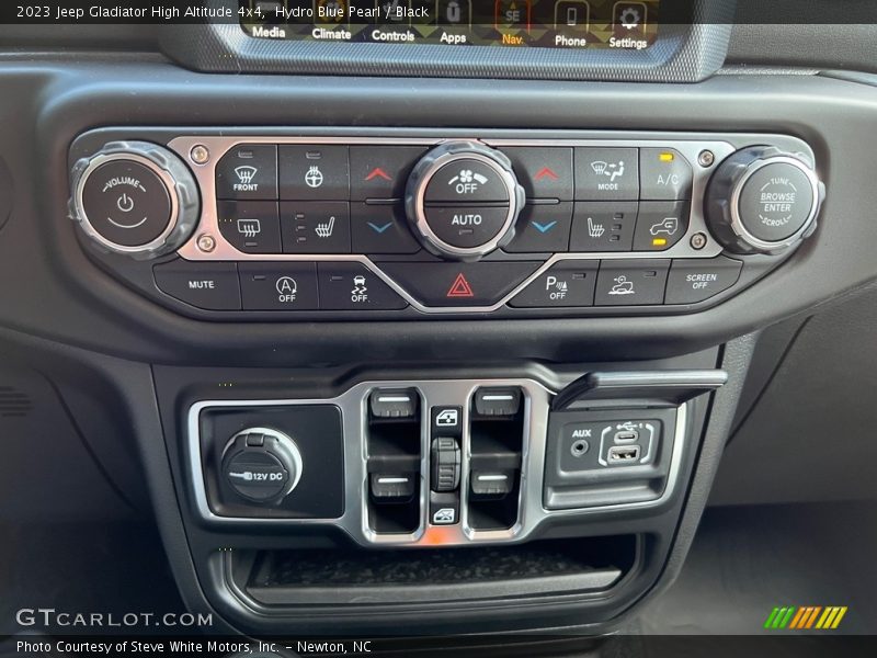 Hydro Blue Pearl / Black 2023 Jeep Gladiator High Altitude 4x4