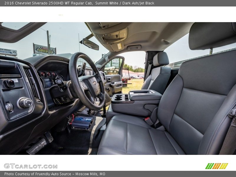 Front Seat of 2016 Silverado 2500HD WT Regular Cab