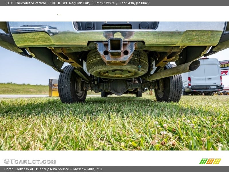 Summit White / Dark Ash/Jet Black 2016 Chevrolet Silverado 2500HD WT Regular Cab