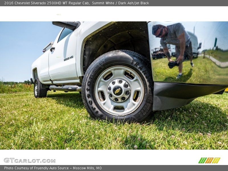 Summit White / Dark Ash/Jet Black 2016 Chevrolet Silverado 2500HD WT Regular Cab