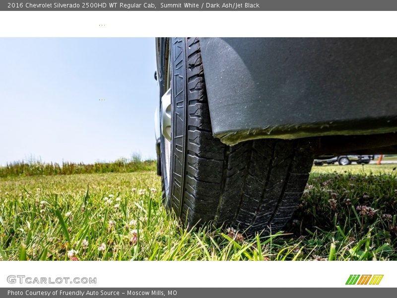Summit White / Dark Ash/Jet Black 2016 Chevrolet Silverado 2500HD WT Regular Cab