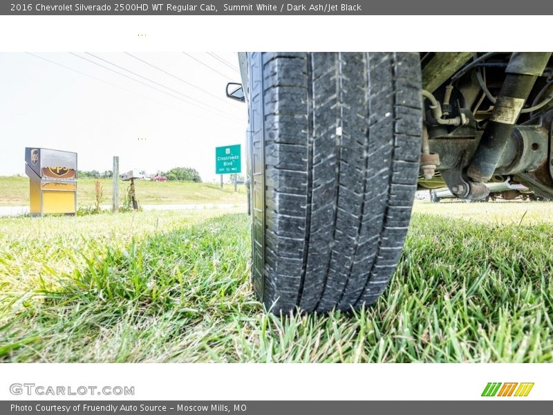 Summit White / Dark Ash/Jet Black 2016 Chevrolet Silverado 2500HD WT Regular Cab