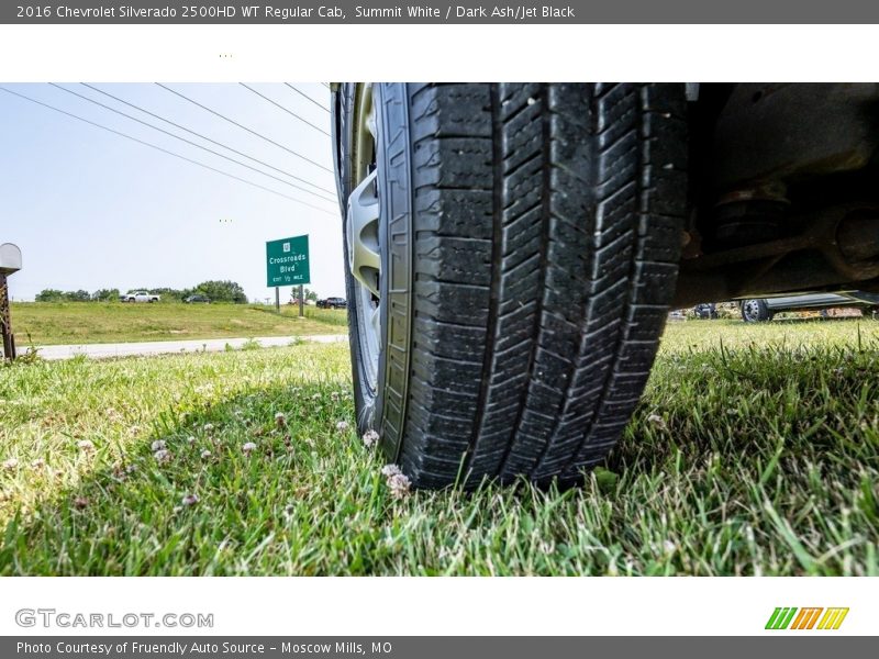 Summit White / Dark Ash/Jet Black 2016 Chevrolet Silverado 2500HD WT Regular Cab