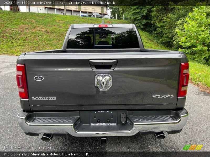 Granite Crystal Metallic / Black 2023 Ram 1500 Laramie Crew Cab 4x4