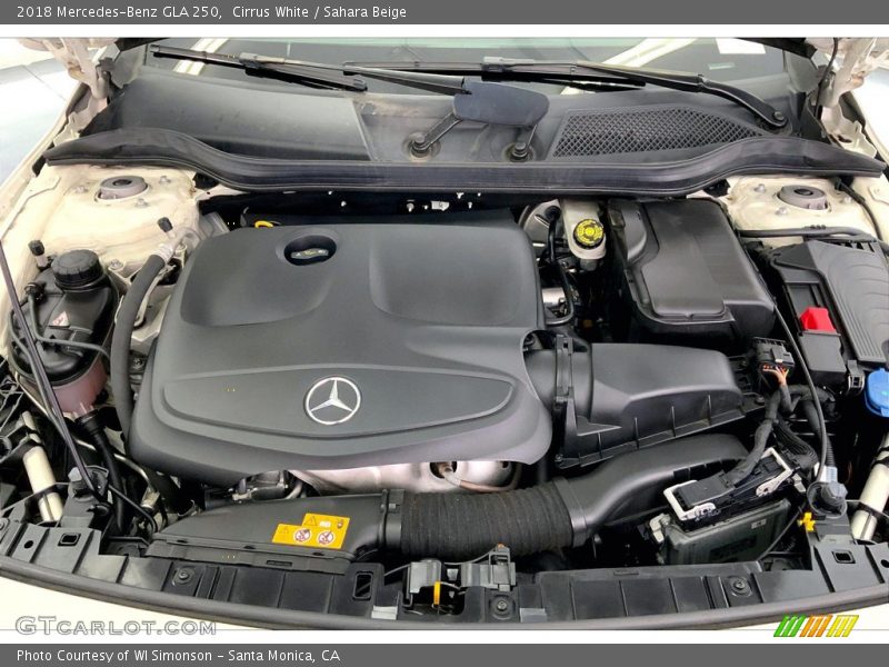 Cirrus White / Sahara Beige 2018 Mercedes-Benz GLA 250