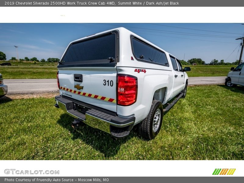 Summit White / Dark Ash/Jet Black 2019 Chevrolet Silverado 2500HD Work Truck Crew Cab 4WD