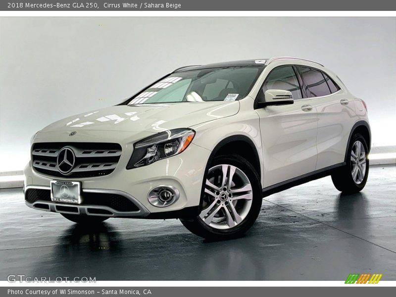 Cirrus White / Sahara Beige 2018 Mercedes-Benz GLA 250