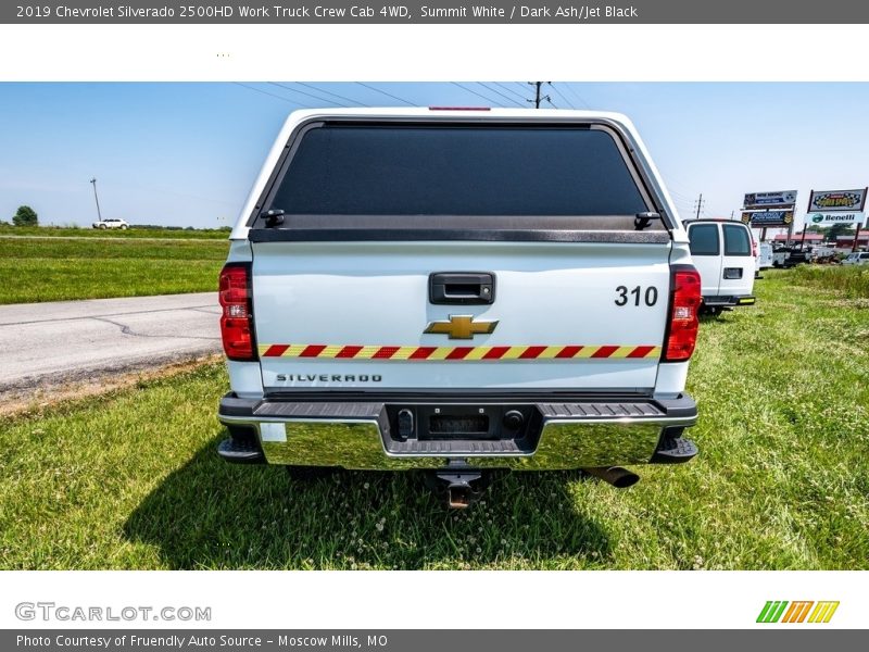 Summit White / Dark Ash/Jet Black 2019 Chevrolet Silverado 2500HD Work Truck Crew Cab 4WD
