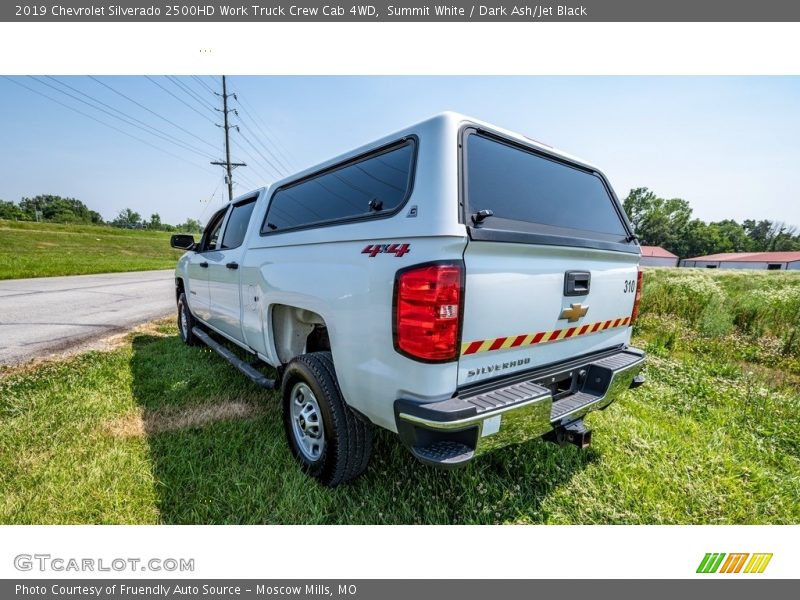 Summit White / Dark Ash/Jet Black 2019 Chevrolet Silverado 2500HD Work Truck Crew Cab 4WD