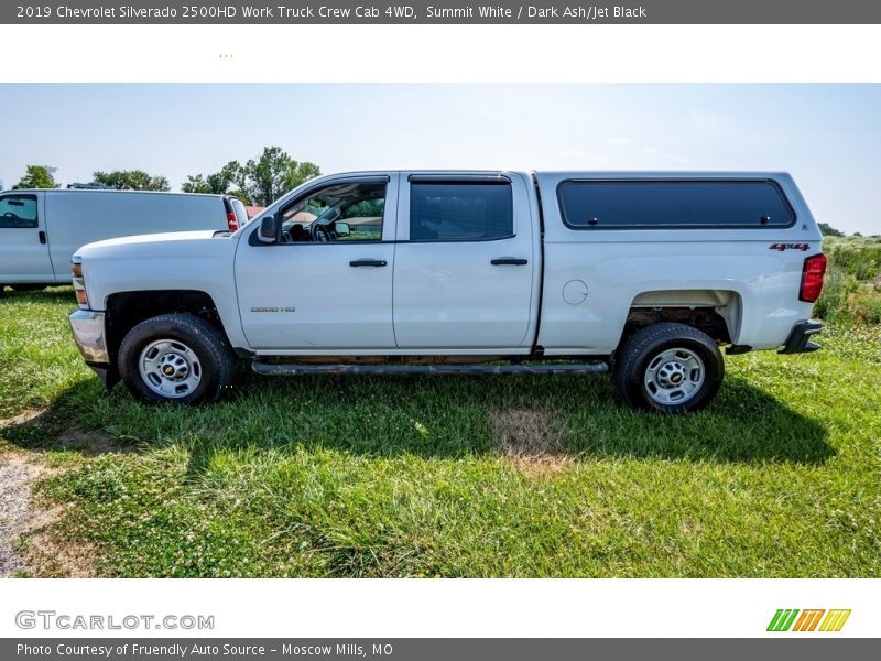 Summit White / Dark Ash/Jet Black 2019 Chevrolet Silverado 2500HD Work Truck Crew Cab 4WD
