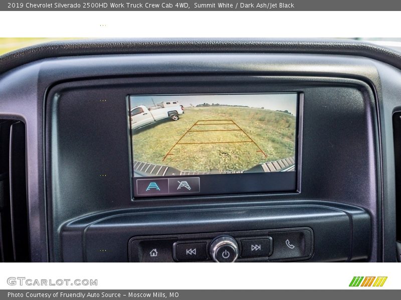 Summit White / Dark Ash/Jet Black 2019 Chevrolet Silverado 2500HD Work Truck Crew Cab 4WD