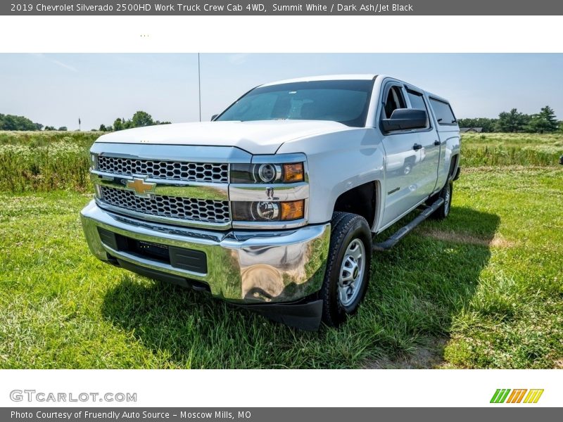 Summit White / Dark Ash/Jet Black 2019 Chevrolet Silverado 2500HD Work Truck Crew Cab 4WD