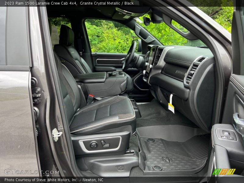 Front Seat of 2023 1500 Laramie Crew Cab 4x4