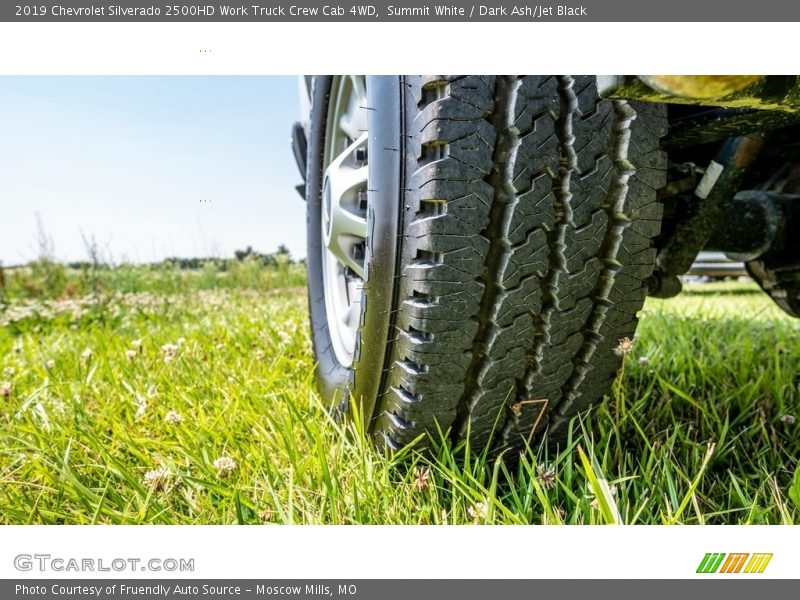 Summit White / Dark Ash/Jet Black 2019 Chevrolet Silverado 2500HD Work Truck Crew Cab 4WD
