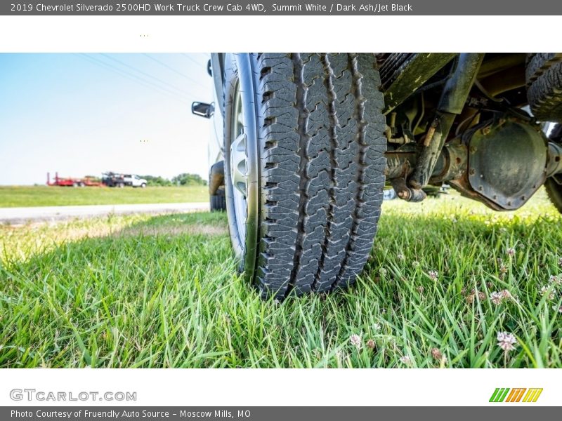 Summit White / Dark Ash/Jet Black 2019 Chevrolet Silverado 2500HD Work Truck Crew Cab 4WD
