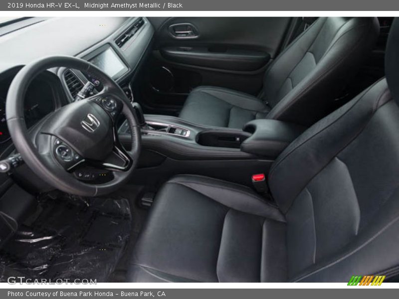 Midnight Amethyst Metallic / Black 2019 Honda HR-V EX-L