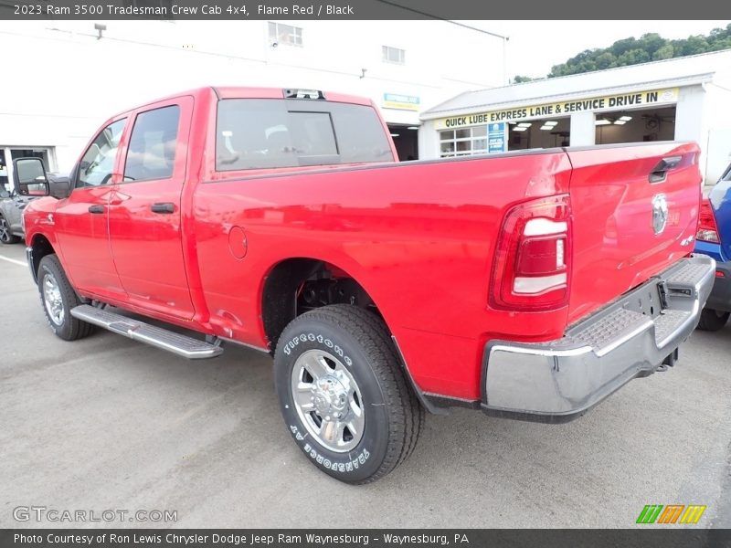 Flame Red / Black 2023 Ram 3500 Tradesman Crew Cab 4x4