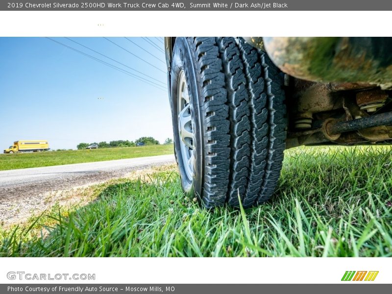 Summit White / Dark Ash/Jet Black 2019 Chevrolet Silverado 2500HD Work Truck Crew Cab 4WD