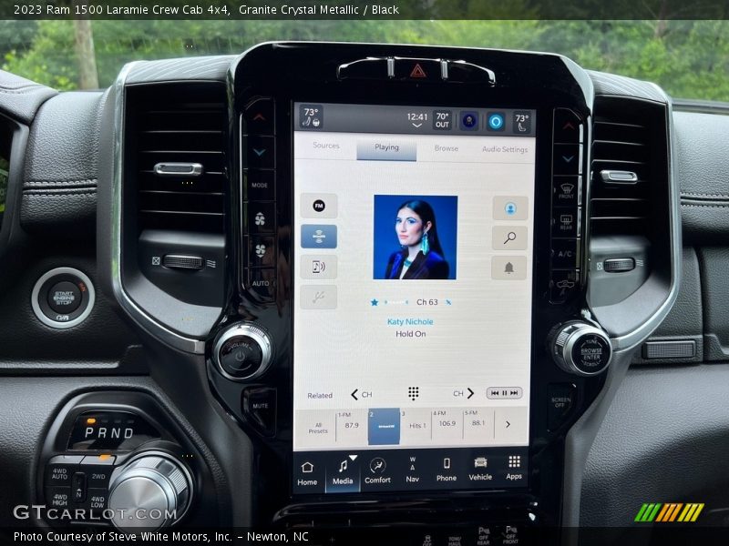 Controls of 2023 1500 Laramie Crew Cab 4x4