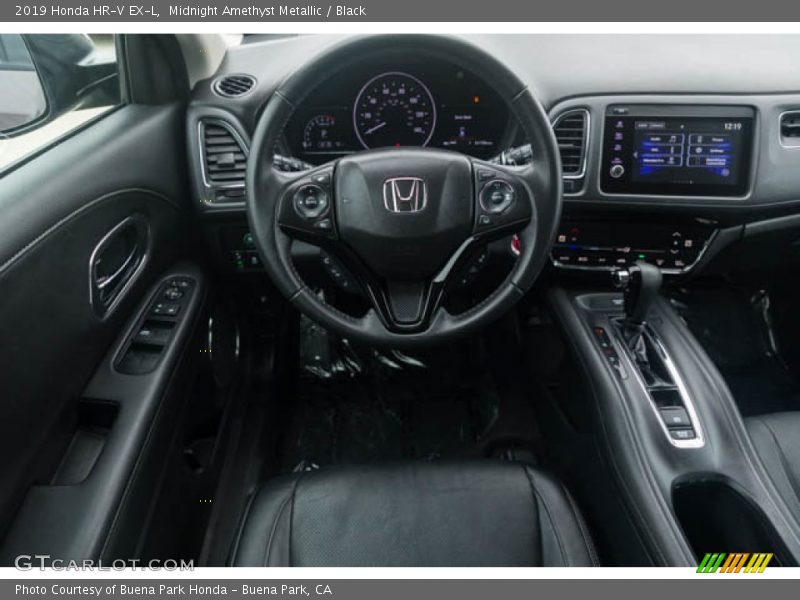 Midnight Amethyst Metallic / Black 2019 Honda HR-V EX-L