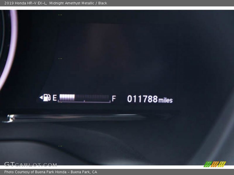 Midnight Amethyst Metallic / Black 2019 Honda HR-V EX-L