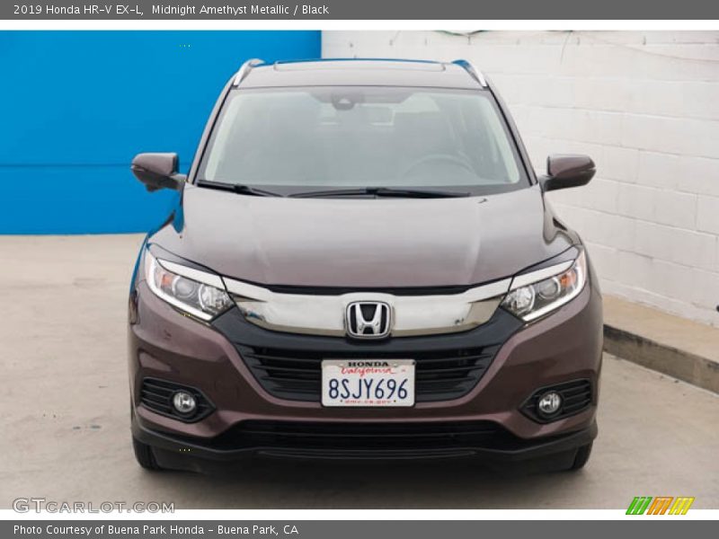 Midnight Amethyst Metallic / Black 2019 Honda HR-V EX-L